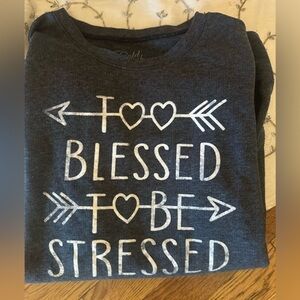 Gold‎ Crush Logo Sweatshirt Size Small Gray